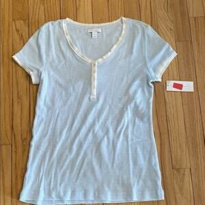 CHARTER CLUB INTIMATES WOMENS SLEEP TOP SIZE M NWT